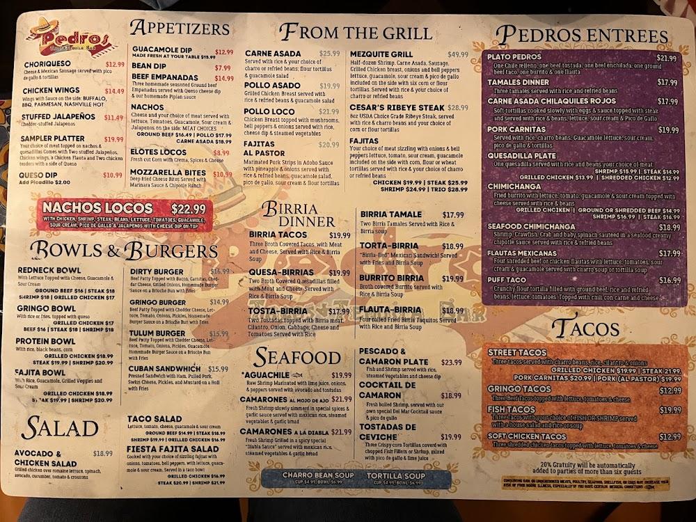 Pedro's Tacos & Tequila Bar Edinburg Edinburg